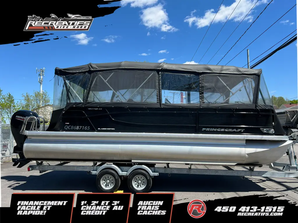 2022 Princecraft VECTRA 23 CLASSIC EDITION **MOTEUR MERCURY 150 HP!!**
