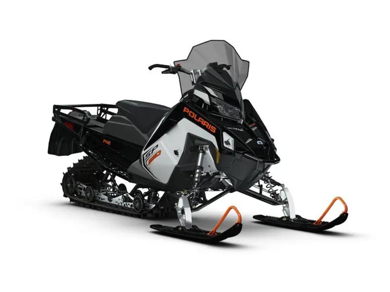 2027 Polaris 650 Voyageur SP 146 White Lightning / Gloss Black / Orange Burst