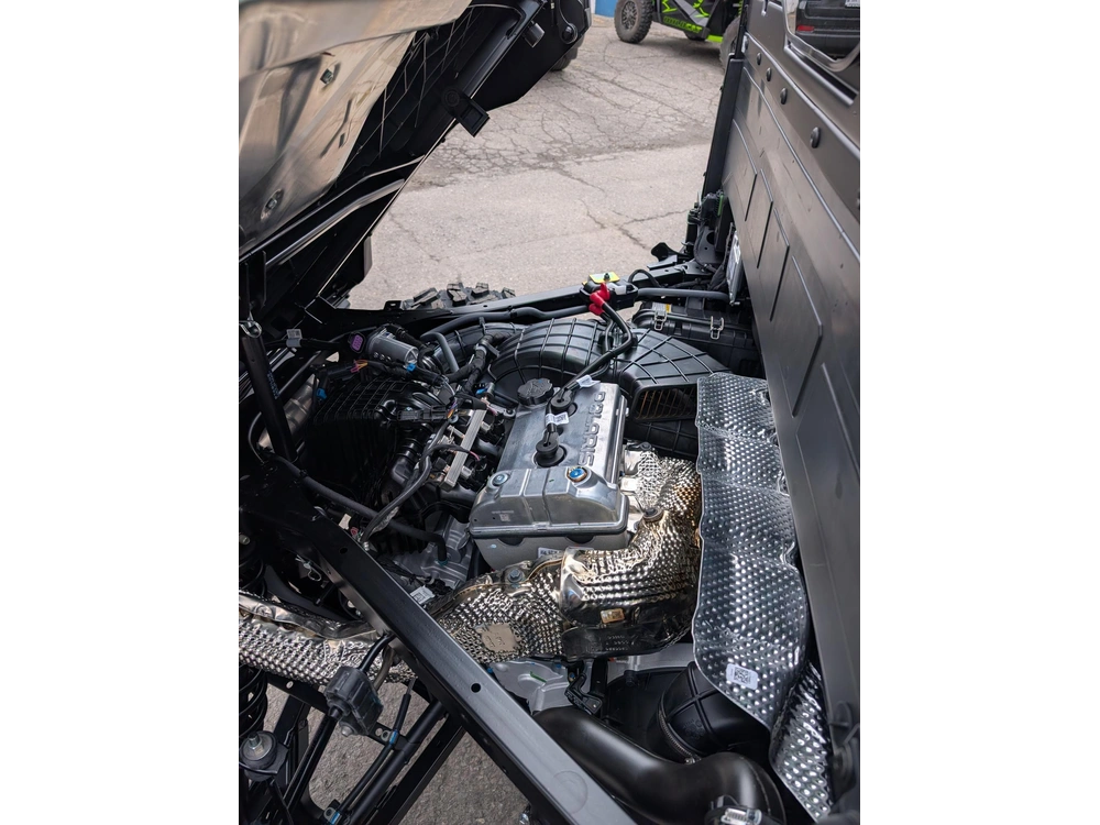 2027 Polaris Ranger Xp 1000 Cab - Avalanche Gray 🎯 Utv Cabine 1000cc Travail 4 Saisons Chauffé Prix Abordable Defender Ranger Qualité 🟢 alt