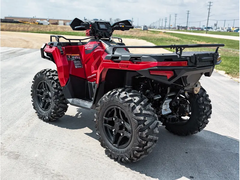 2026 Polaris Sportsman 570 Trail // Sunset Red w/ Trail Riding Package thumbnail 13