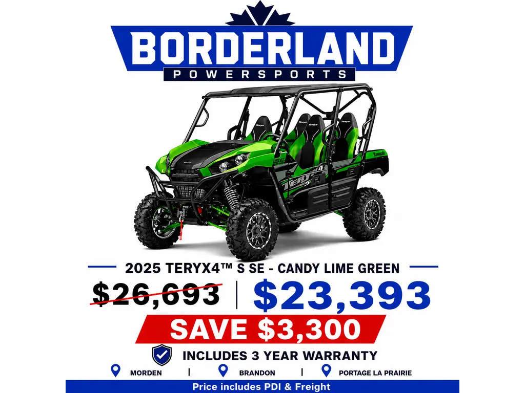2025 Kawasaki Teryx4™ S SE 