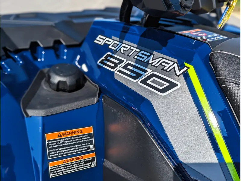 2026 Polaris Sportsman 850 Trail // Springfield Blue