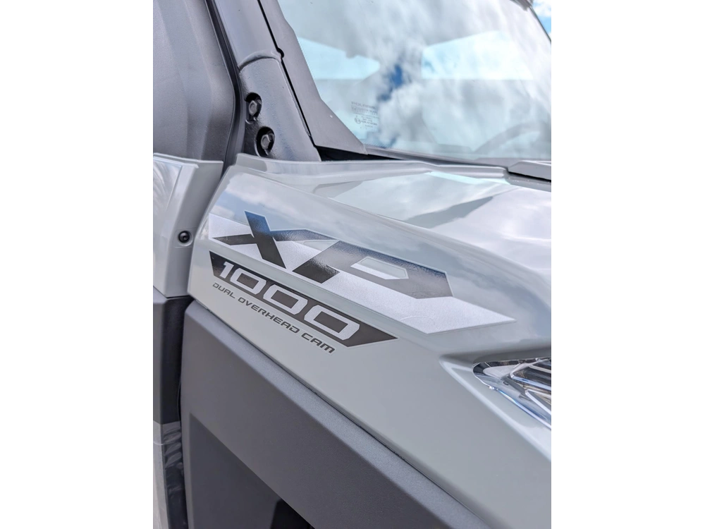 2027 Polaris Ranger Xp 1000 Cab - Avalanche Gray 🎯 Utv Cabine 1000cc Travail 4 Saisons Chauffé Prix Abordable Defender Ranger Qualité 🟢 alt