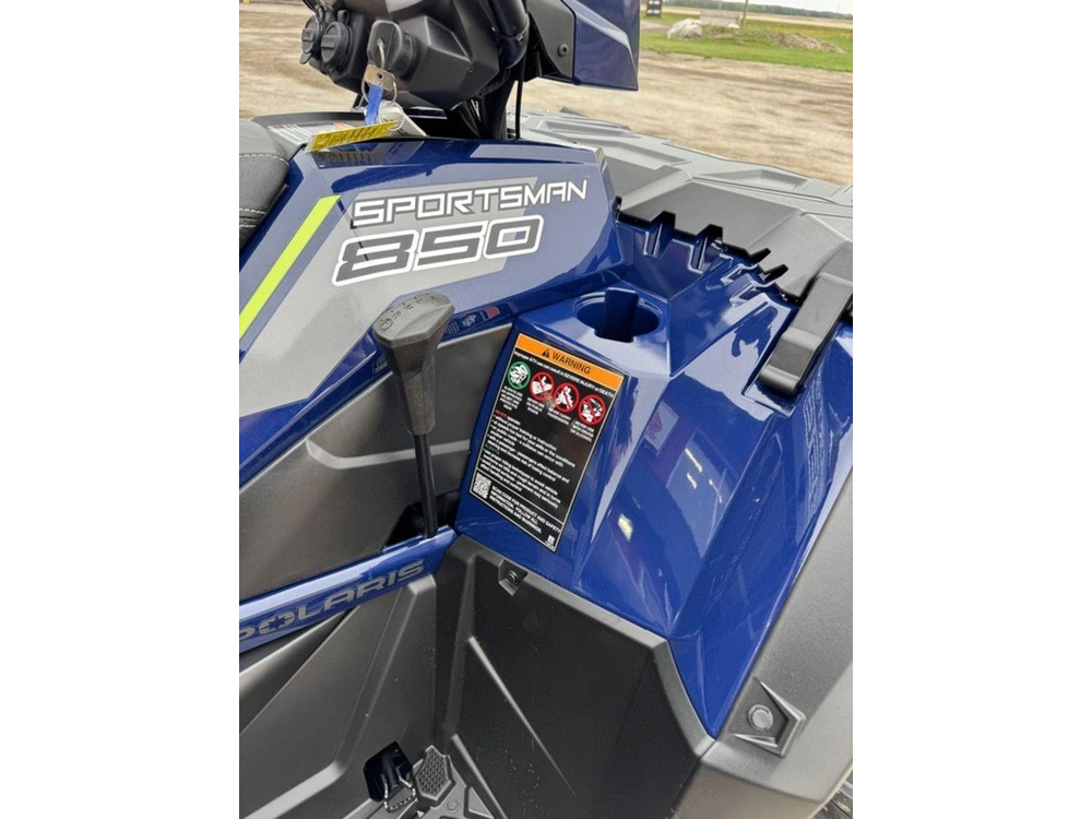 2026 Polaris Sportsman 850 Trail Springfield Blue alt