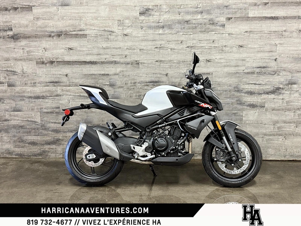 Cfmoto 450nk Blanc 2025 alt