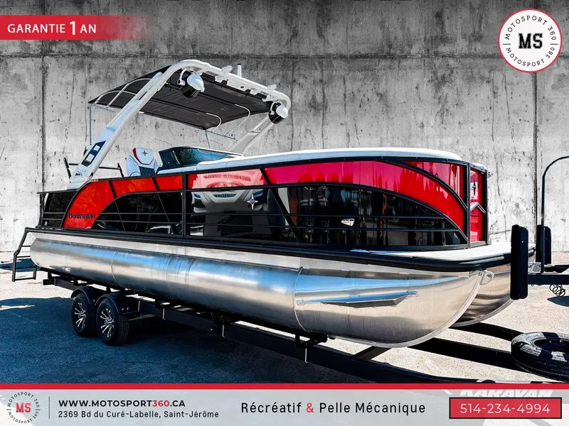 2026 Berkshire 25UL DC STS 300 HP VERADO ! LE PLUS BEAU PONTON AU QUÉBEC ! thumbnail 2