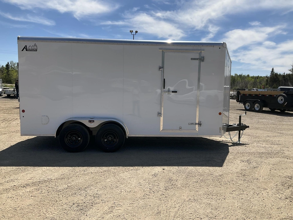 2026 Car Mate Trailers 7x16 Plus V-nose Avalanche Hd Cargo Trailer alt