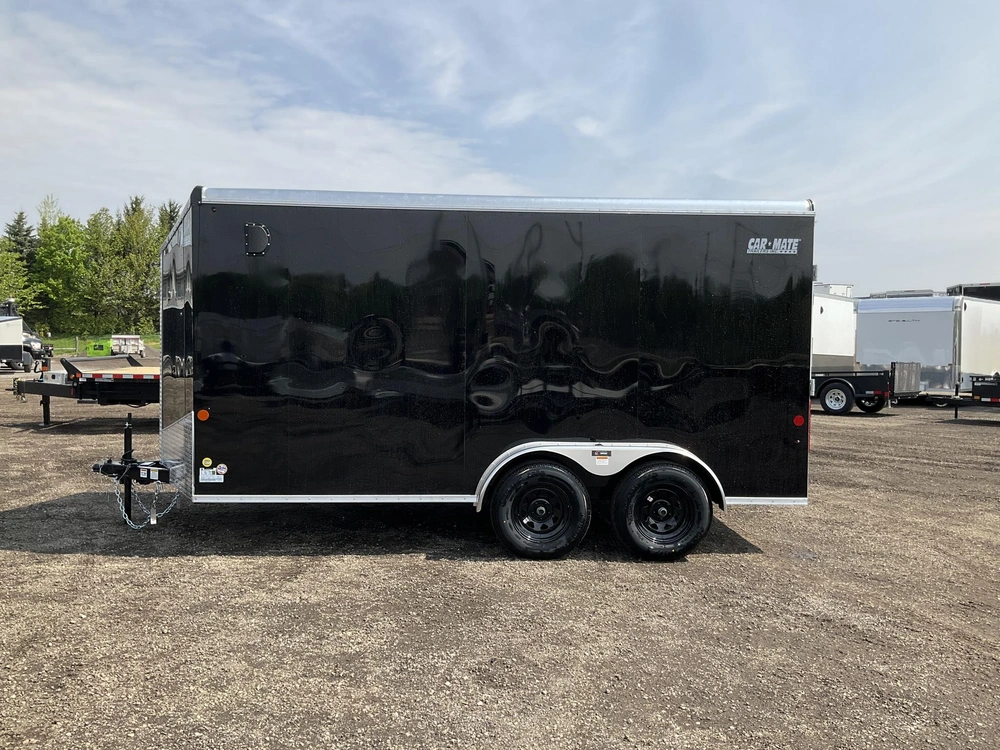 2026 Car Mate Trailers 7x14 Plus V-nose Hd Avalanche Cargo Trailer alt
