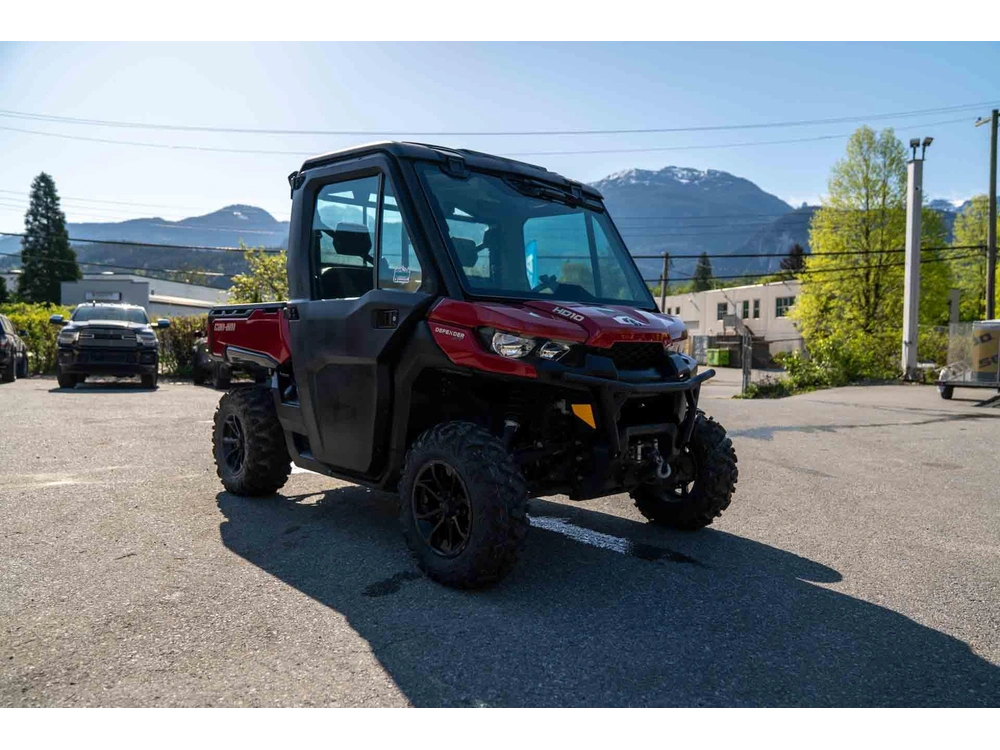 2018 Can-am Defender Xt Cab Hd10 - Red alt