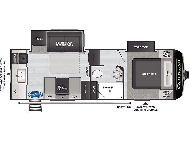 Keystone Rv Cougar 23mls 2021 alt