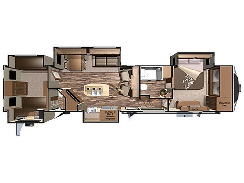 Highland Ridge Rv Open Range 427bhs 2017 alt