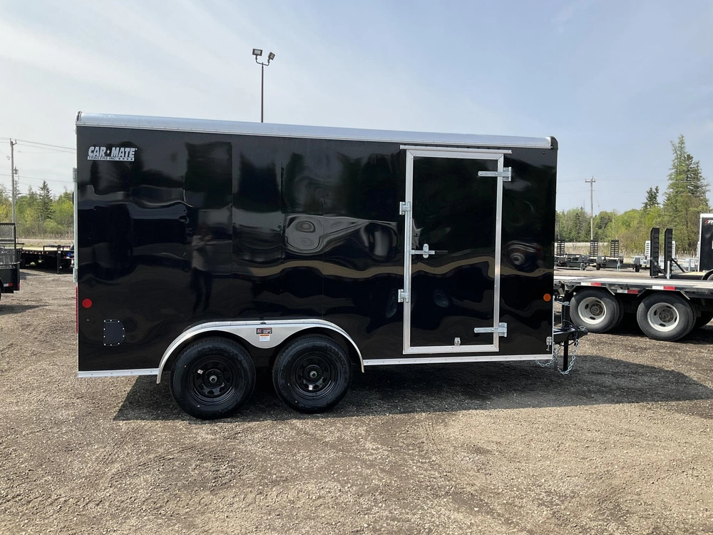 2026 Car Mate Trailers 7x14 Plus V-nose Hd Avalanche Cargo Trailer alt