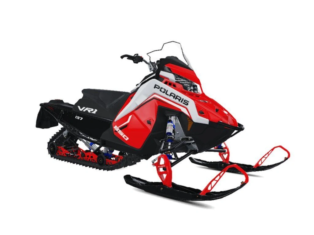2027 Polaris 850 Indy Vr1 137 Indy Red / White Lightning / Gloss Black alt