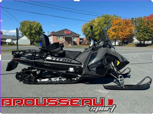 Polaris 650 Titan Adventure 155 Chenille 20x155x1.5 Écran 7s 2025 alt