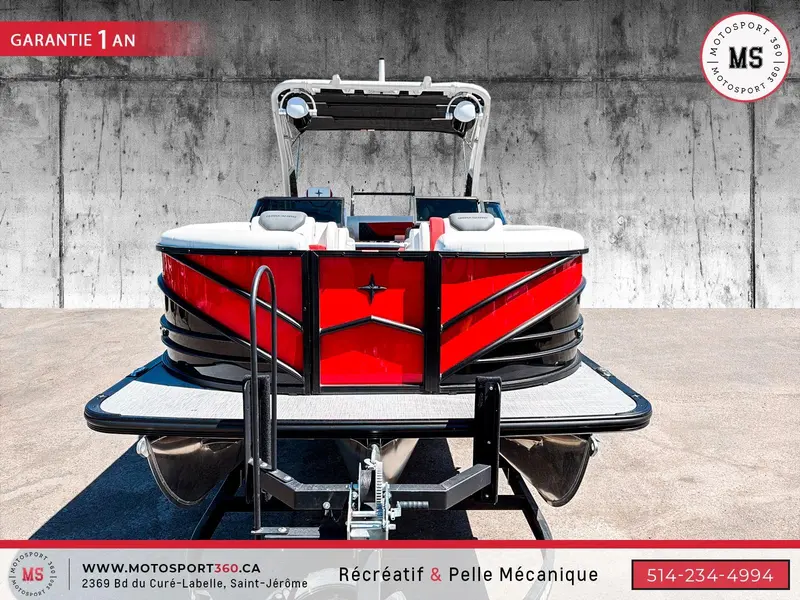 2026 Berkshire 25UL DC STS 300 HP VERADO ! LE PLUS BEAU PONTON AU QUÉBEC ! thumbnail 3