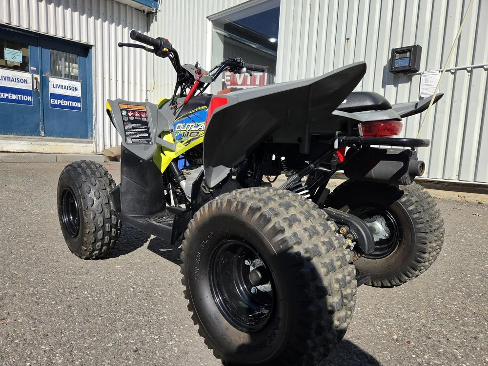 2021 Polaris Outlaw 90 Vtt Enfant 🎯 Vtt Enfant Impeccable Sécuritaire Débutant Quad Junior Fiable Facile Contrôle 🟢 alt