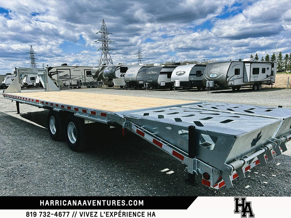 2026 Canada Trailers Remorque 102 X32 Plate Form Tandem Gnft32-24kd alt