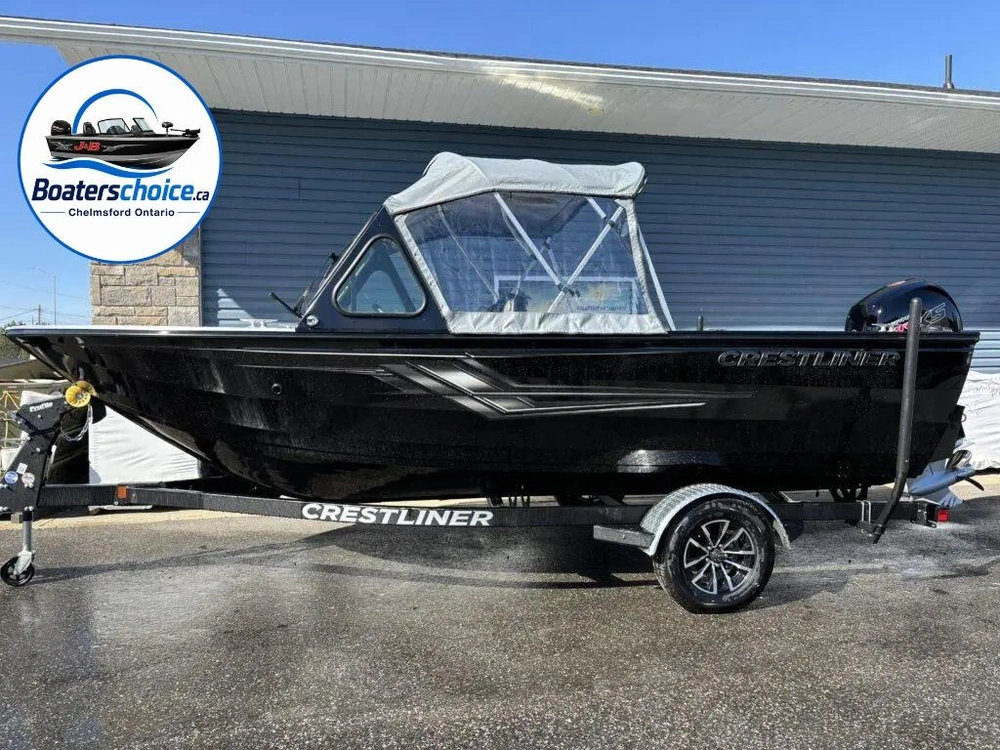 2025 Crestliner 1850 Commander Elite W/150 Pro Xs & Deluxe Trailer alt