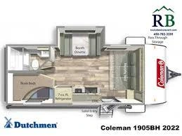 Keystone Rv Coleman 1905 Bh 2022 alt