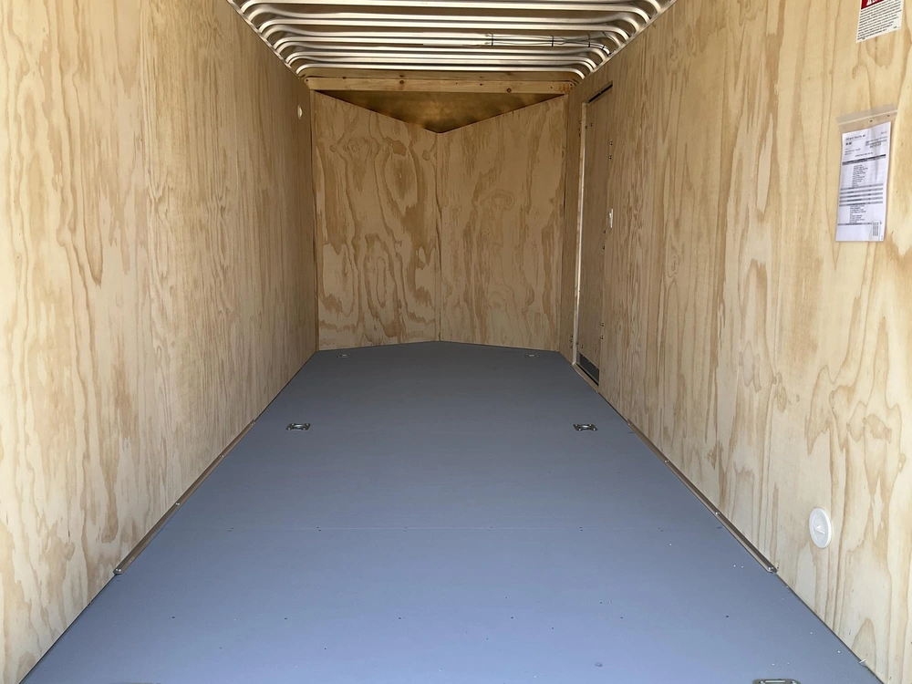 2026 Car Mate Trailers 7x16 Plus V-nose Avalanche Hd Cargo Trailer alt