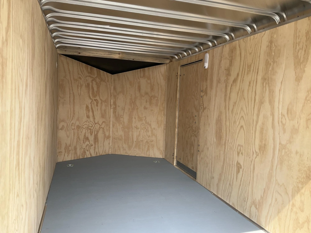 2026 Car Mate Trailers 7x14 Plus V-nose Hd Avalanche Cargo Trailer alt