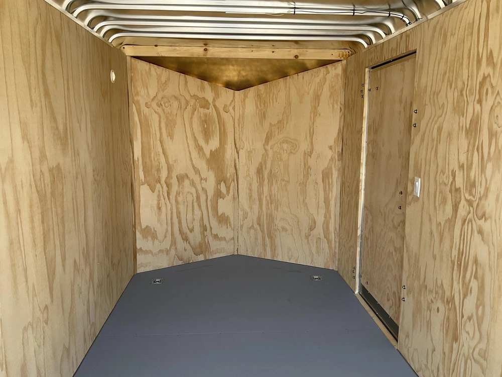 2026 Car Mate Trailers 7x16 Plus V-nose Avalanche Hd Cargo Trailer alt