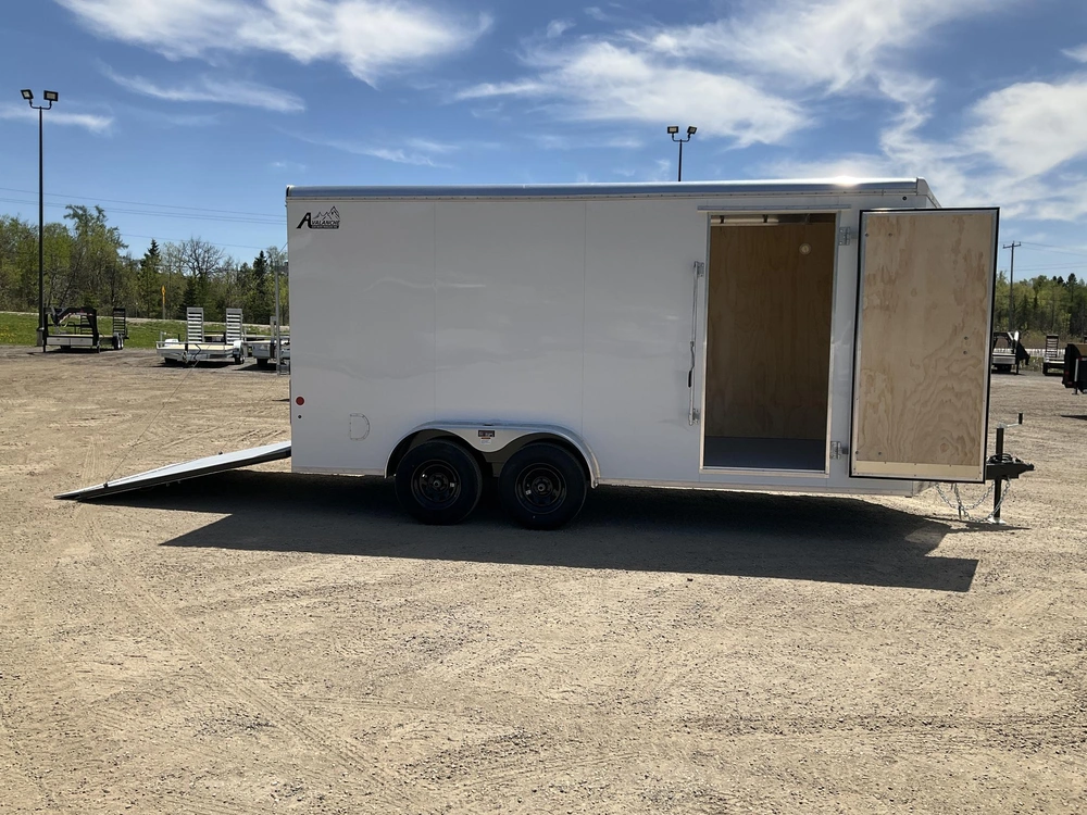 2026 Car Mate Trailers 7x16 Plus V-nose Avalanche Hd Cargo Trailer alt