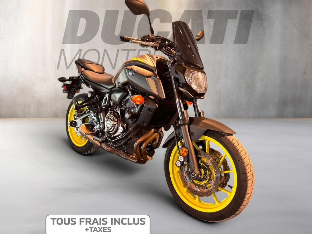 2018 Yamaha Mt-07 Abs alt