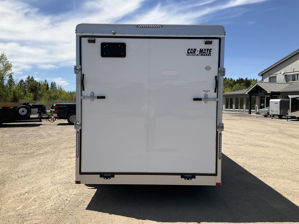 2026 Car Mate Trailers 7x16 Plus V-nose Avalanche Hd Cargo Trailer alt