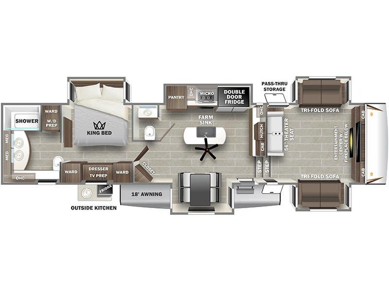 Forest River Sabre 37flh 2022 alt