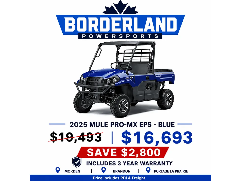 2025 Kawasaki Mule PRO-MX EPS 