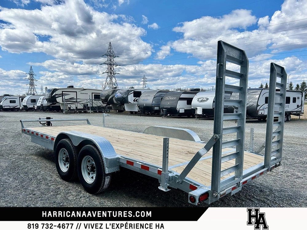 Canada Trailers Remorque 7x20 Plate Forme Ce720-14k 2026 alt