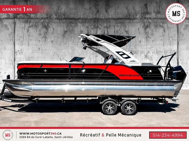2026 Berkshire 25UL DC STS 300 HP VERADO ! LE PLUS BEAU PONTON AU QUÉBEC ! thumbnail 5