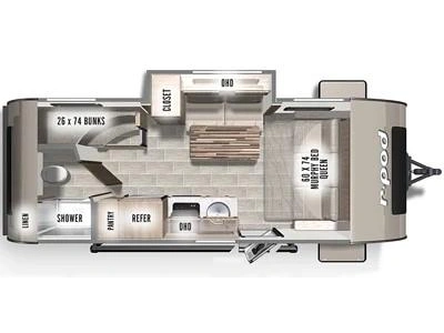 Forest River R-pod 193bhs 2022 alt