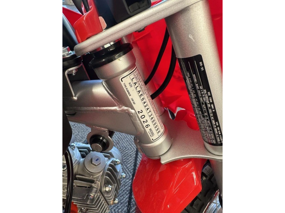 2026 Honda Crf50f alt