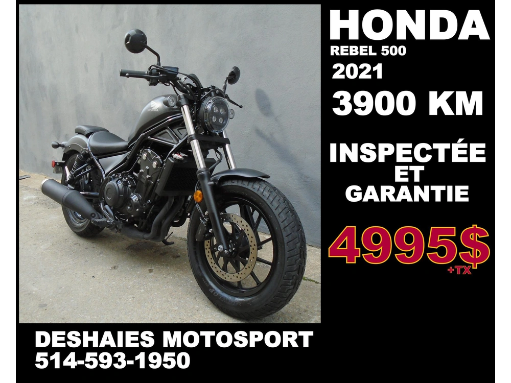 2021 Honda Rebel 500 alt