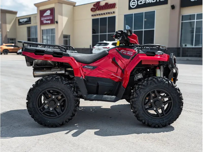 2026 Polaris Sportsman 570 Trail // Sunset Red w/ Trail Riding Package thumbnail 9