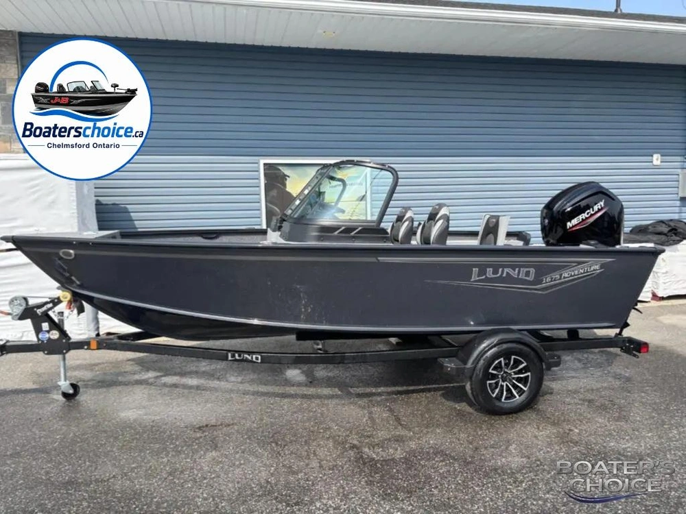 2026 Lund Boat Co 1675 Adventure Sport W/90hp & Deluxe Trailer! ( Chelmsford ) alt