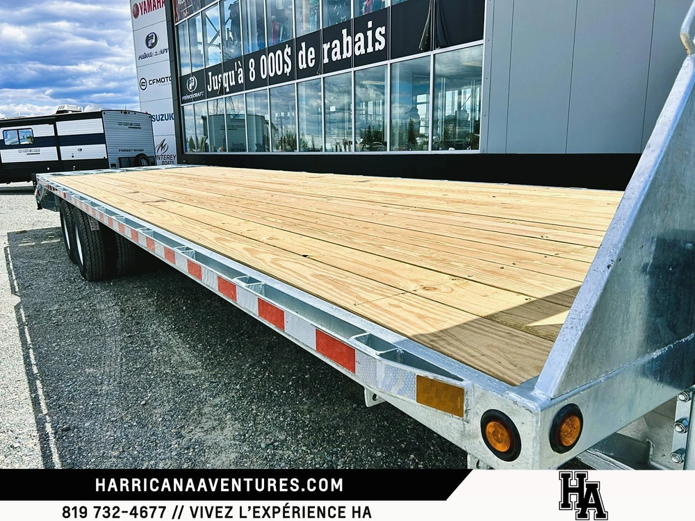 2026 Canada Trailers Remorque 102 X32 Plate Form Tandem Gnft32-24kd alt