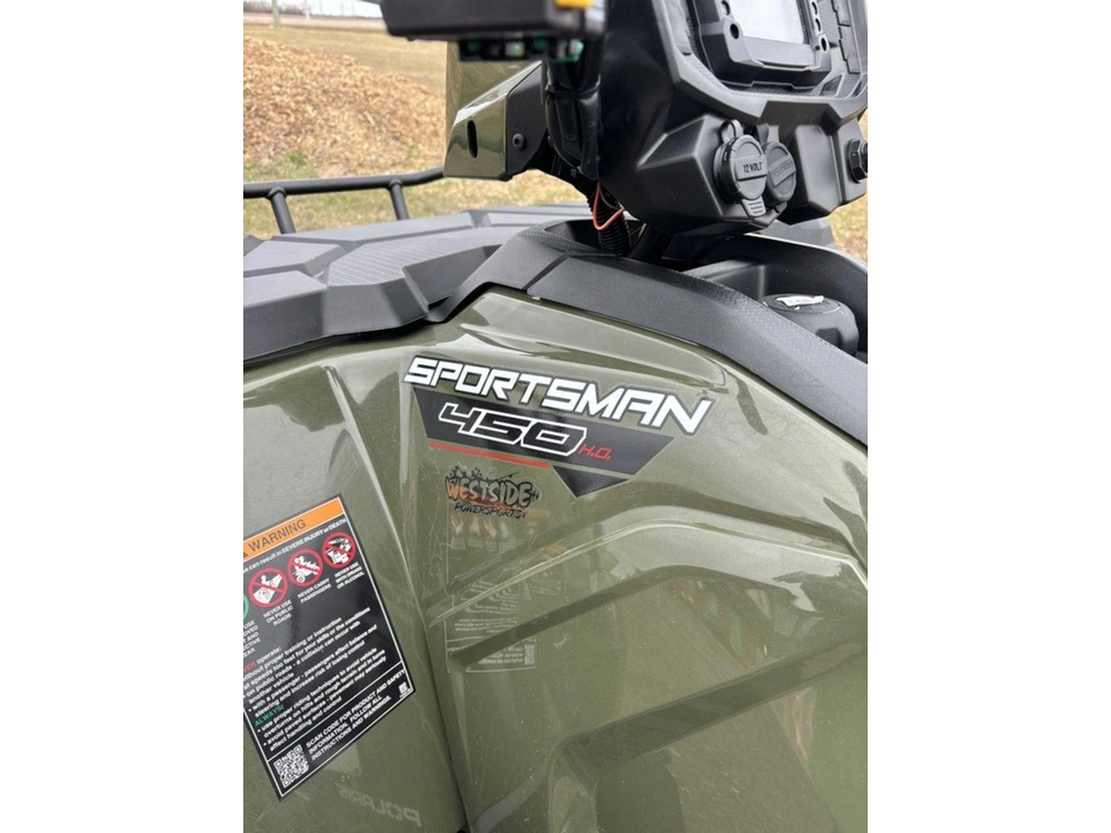 2026 Polaris Sportsman 450 H.o. Sage Green alt