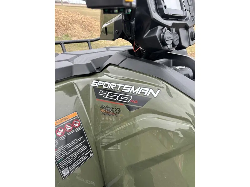 2026 Polaris Sportsman 450 H.O.  Sage Green thumbnail 11