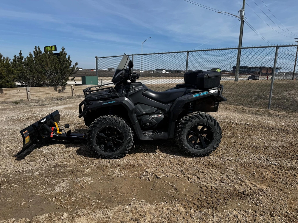 2021 Can-am Outlander Xt 1000 With Plow Kit alt