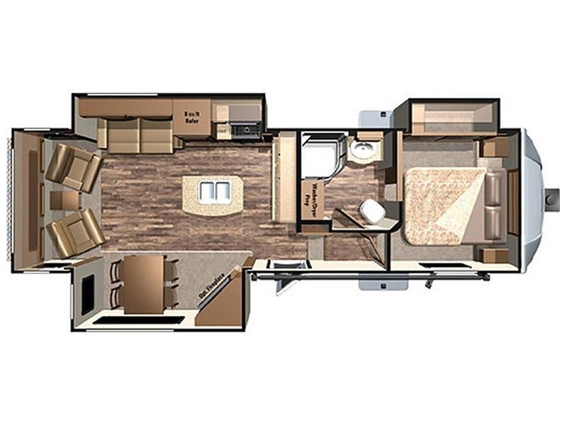 Highland Ridge Rv Open Range 318rls 2016 alt