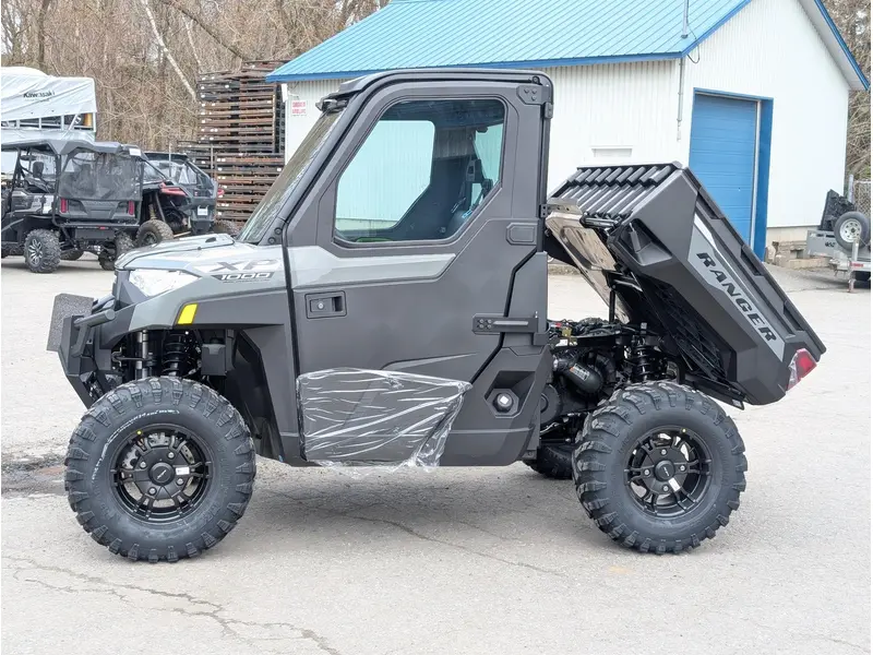 Polaris RANGER XP 1000 CAB - AVALANCHE GRAY 🎯 UTV Cabine 1000cc Travail 4 Saisons Chauffé Prix Abordable Defender Ranger Qualité 🟢 2027
