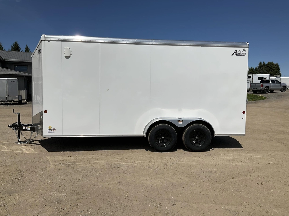 2026 Car Mate Trailers 7x16 Plus V-nose Avalanche Hd Cargo Trailer alt
