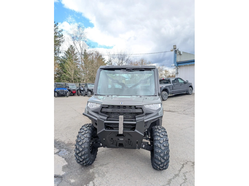 2027 Polaris Ranger Xp 1000 Cab - Avalanche Gray 🎯 Utv Cabine 1000cc Travail 4 Saisons Chauffé Prix Abordable Defender Ranger Qualité 🟢 alt