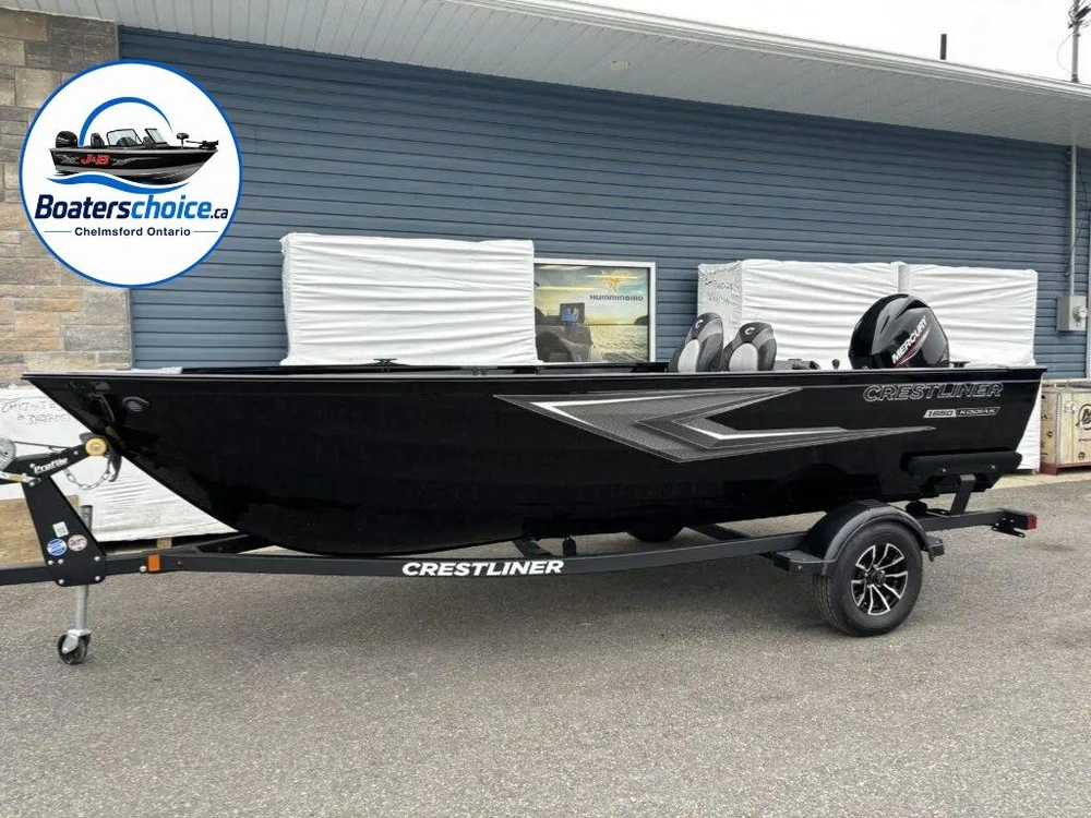 2025 Crestliner Crestliner Kodiak Tiller W 60hp & Deluxe Trailer alt