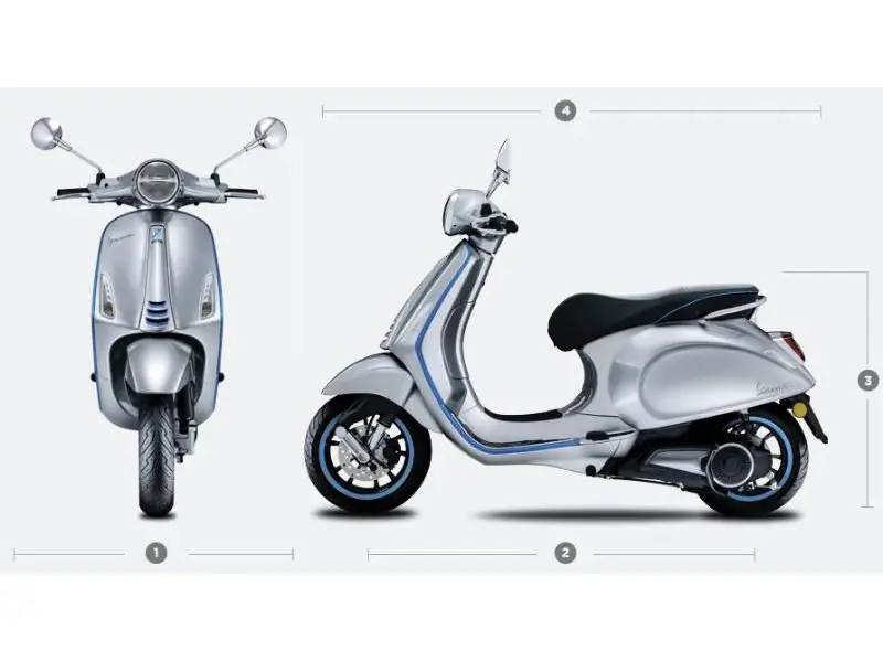 2020 Vespa Elettrica (45kWh) thumbnail 5