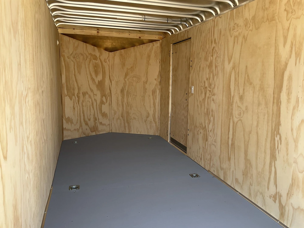 2026 Car Mate Trailers 7x16 Plus V-nose Avalanche Hd Cargo Trailer alt