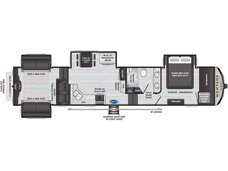 Keystone Rv Montana 373rd 2021 alt